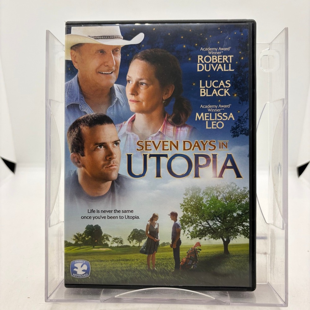 Seven Days in Utopia DVD Robert Duvall Lucas Black Sports Drama Faith Movie